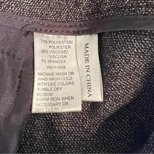 Atelier Grey Dress Pant Trouser 10P Petite Professional Work Classic Neutral