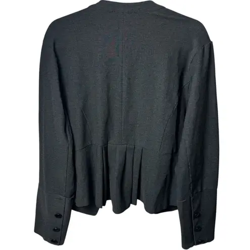 Torrid  Gray Ponte Military Open Front Blazer Jacket Capsule Career Evening 2X - Image 5