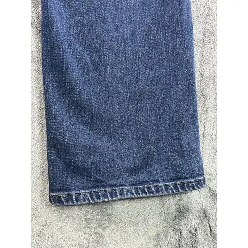 Banana Republic  Jeans Womens 6 Straight Leg Hook & Eye Dark Wash‎