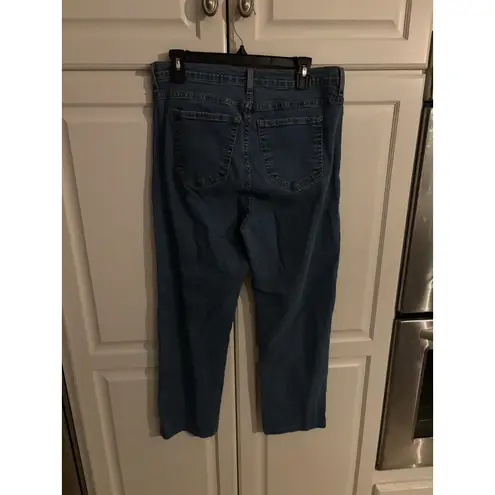 Not Your Daughters Jeans Womens 16WP Blue Denim Straight Leg Jeans Size 16W