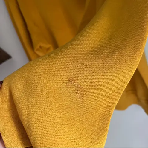 Russell Athletic Vintage Crewneck Sweatshirt Mustard Yellow XLT