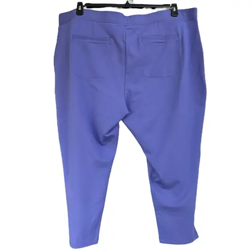 Betabrand Petite 3X-Large Chelsea Jogger Pants Pull-On Flat Front Slits Pockets