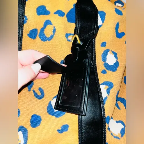 3.1 Phillip Lim Phillip Lim Leopard Canvas Carryall Tote Bag