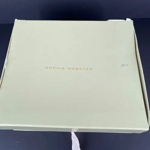 Sophia Webster Lacey Sketch Camo Strappy Heels Size 39M