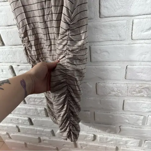 prAna Foundation Striped V Neck Dress Size XS