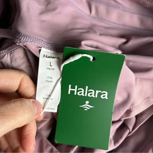 Halara NWT Plush High Waisted Drawstring Side Pocket Plain Full Length Joggers