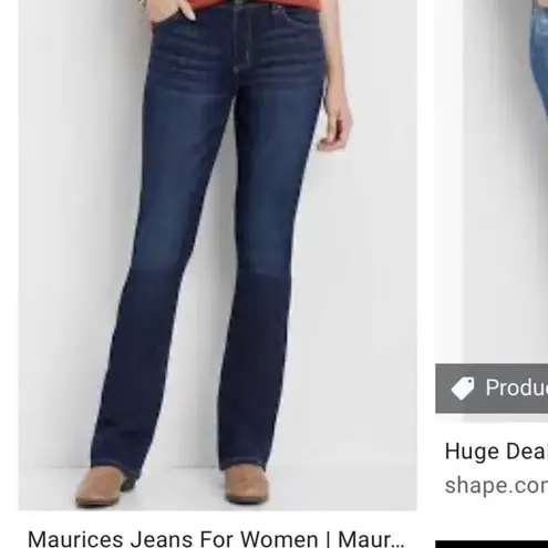 Maurice's  blue jeans