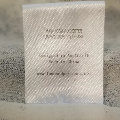 Fame and Partners ππ The Winslet Dress ~ Blue Floral Print US 2 Wrap Dress