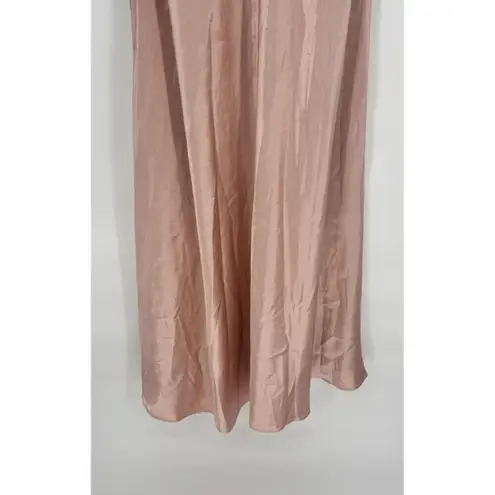 Birdy Grey Birdy grey Dress Lisa Long Satin X-large Rose Gold Wedding guest Prom Party