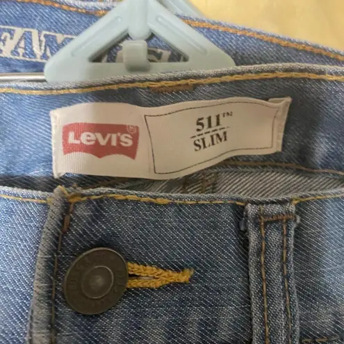 Levi's  slim 511 regular denim blue jeans