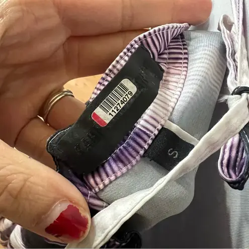 KAUFMANFRANCO Purple Tie Dye Flowy Halter Maxi Dress SMALL