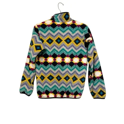 Patagonia  Synchilla Snap-T Timber Twist Pullover Fleece Women Size Small Aztec