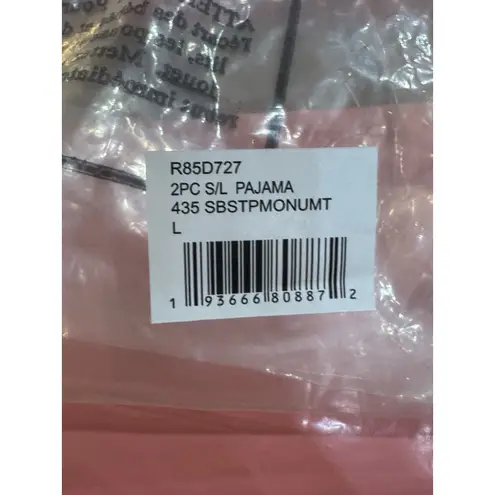 Splendid  Women's Tank Top Shirt and Jogger Pant Pajama‎ Set Size Large Striped