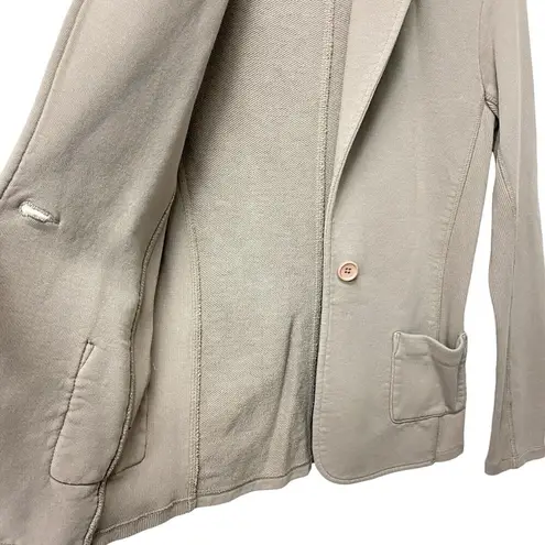 James Perse Standard Cardigan Sweater Women's Size 3 Brown Long Sleeve FLAWED