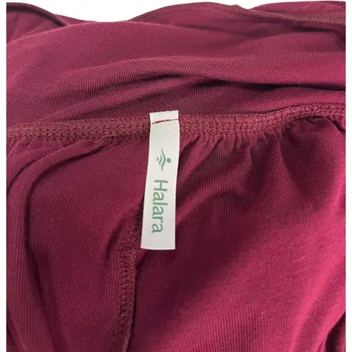 Halara Jumpsuit Womens Extra Large Red Strapless Casual Relaxed Lounge Boho