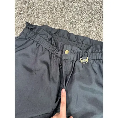 Nils Vintage Snow Pants Black Ski Women’s 14 Nylon Top Layer Made in USA Winter