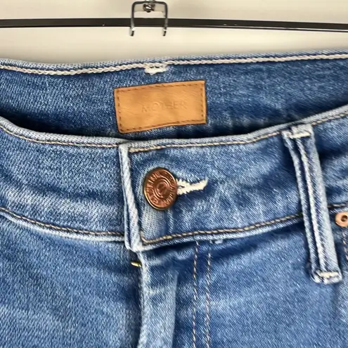 MOTHER Denim MOTHER Lil' Weekender Flare Jeans Layover Wash Size 30 Made in USA