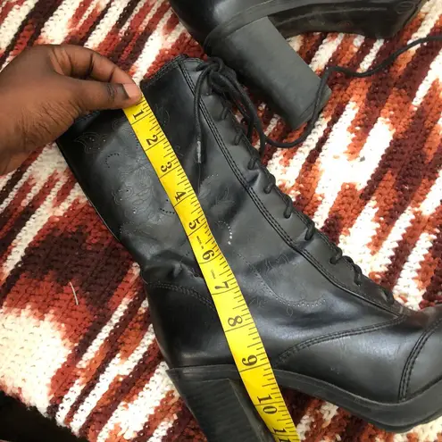 Arizona RARE Vintage Y2K Black leather Oxford Wingtip lace-up