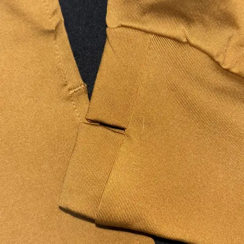 FEDERAL gold and black fitted style jacket women's sz 3x NEW