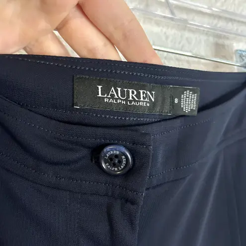 Lauren Ralph Lauren Pleated Stretch Jersey Wide