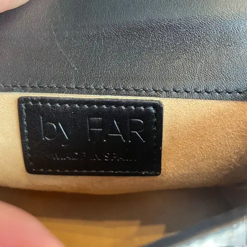 By Far Pony Hair Mini Bag Zebra Print Black White Micro Tote Purse Y2K