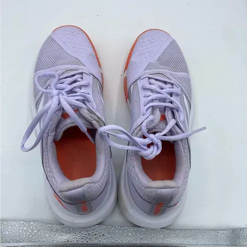 Adidas  CourtJam Bounce 'Signal Coral' Tennis Shoes EF2764 womens US 9 purple