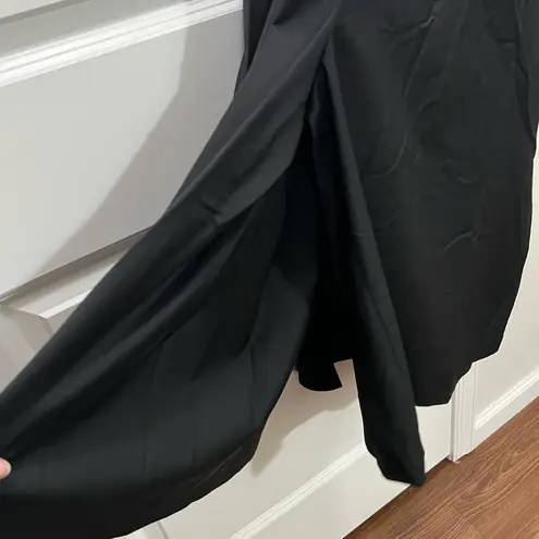 Mossi Black Wool Wide Leg Jumpsuit Size 40 EU / 10 US $564