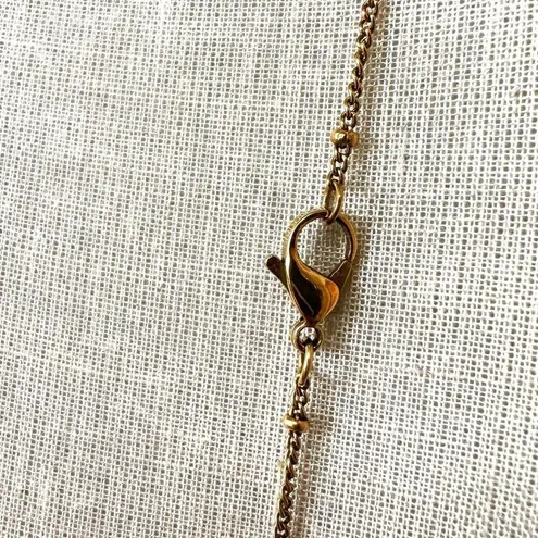 Savvy Cie Jewels 22K Gold Plated K Initial Coin pendant Necklace