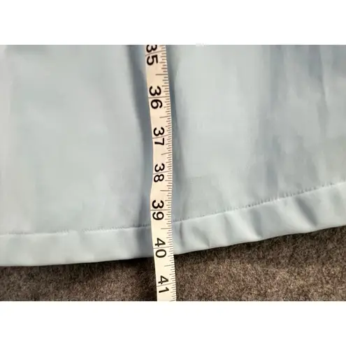 Vassarette Vintage Robe Night Dress S Baby Blue Nylon Night Gown Grannycore USA