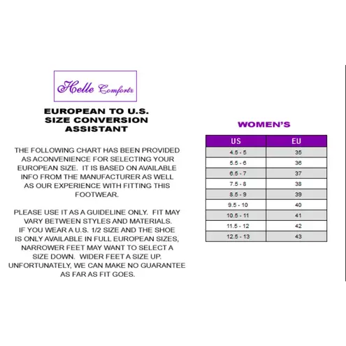 HELLE COMFORT Red Fashion Wellness Shoes Size 6.5/7