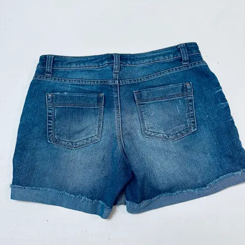 Apt. 9 Shorts, Modern Women's Size 6 Blue, Denim,