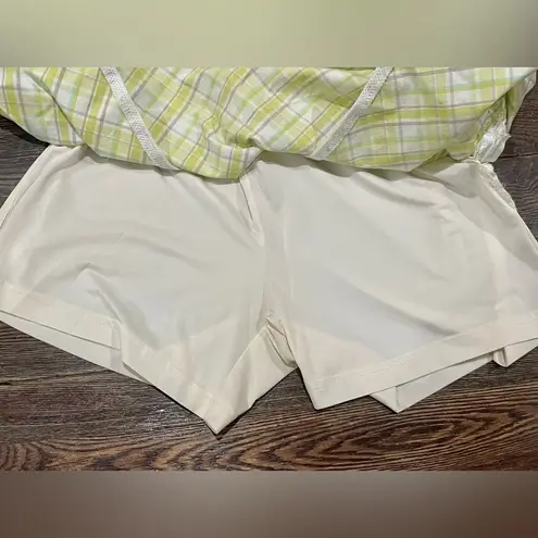 IZOD XFG Xtreme Function Golf Skort - Green Plaid Size 6