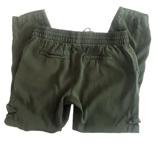 Old Navy  Ankle Length Soft Cargo Pants Army Green XS