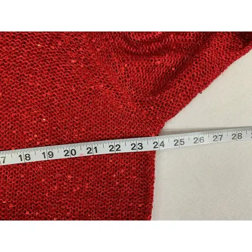 Roz & Ali Women's Ruby Red Cardigan