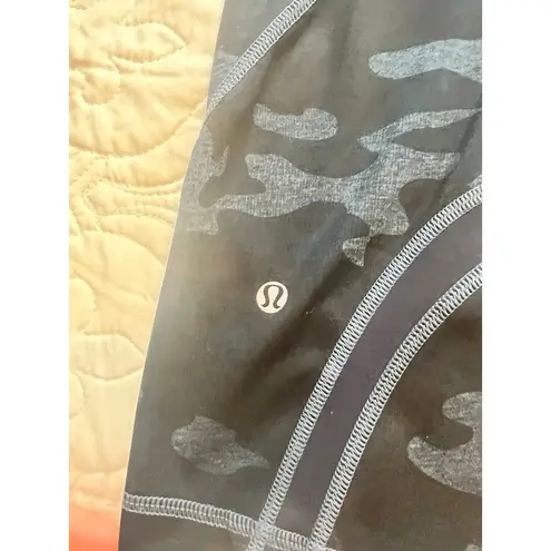 Lululemon  run inspire lotus blue camo leggings size 12