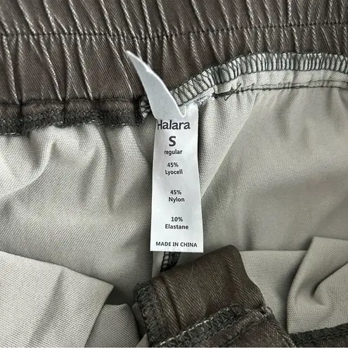 Halara High Waisted Wide Leg Side Slit Lightweight Pant Holly Denim S