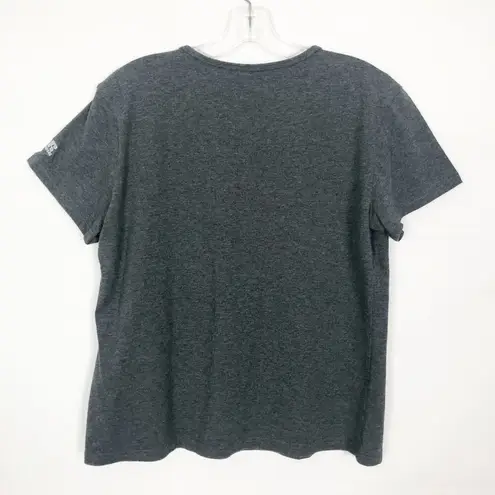 Russell Athletic  V-Neck Charcoal Top Size Large