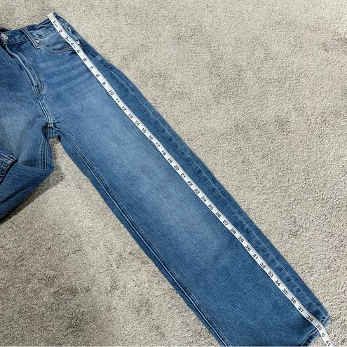 Quince Organic Cotton Comfort Stretch High Rise Crop Wide Leg Jeans Size 29