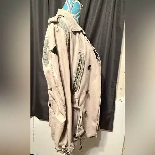 Diesel  Jacket peacoat size L Gray 100% Cotton