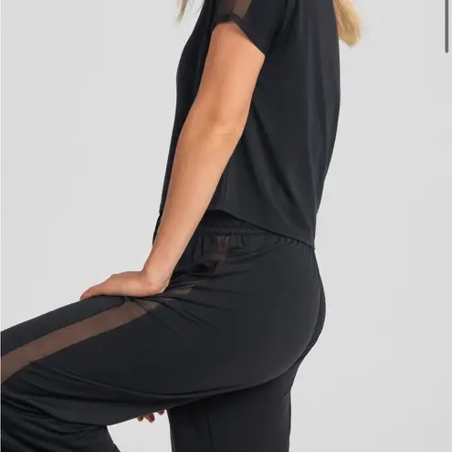 Honeylove BlissWear Black Short Sleeve Top Size XL