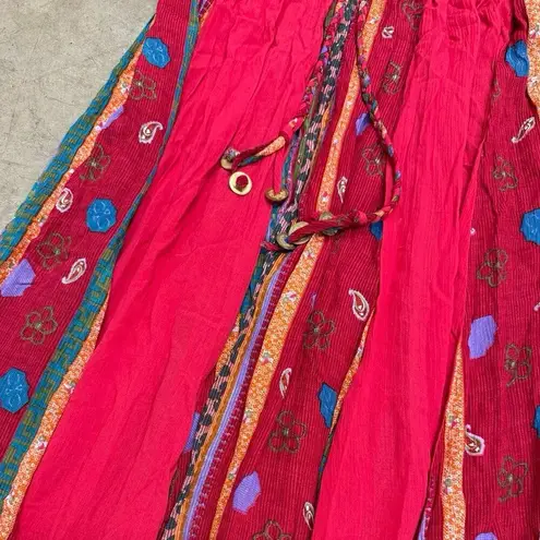 American Vintage Vintage patterned indie bohemian floral patterned maxi skirt