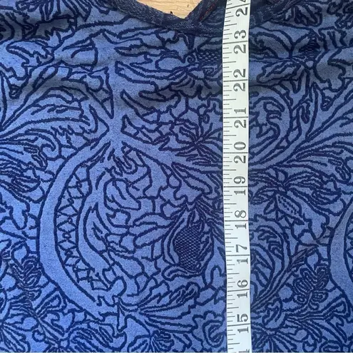 Lucky Lotus Blue Terry Jumpsuit Size Medium