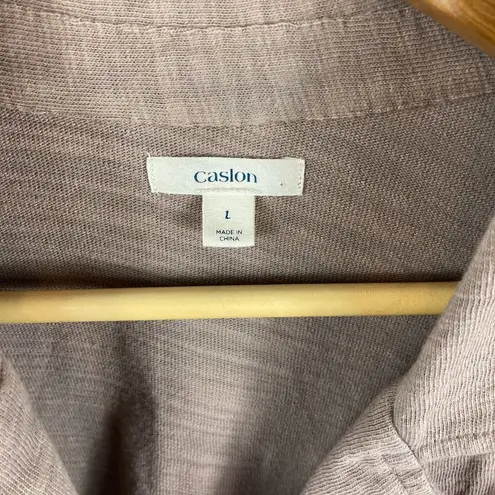 Caslon 4/$25 button front blazer sweater