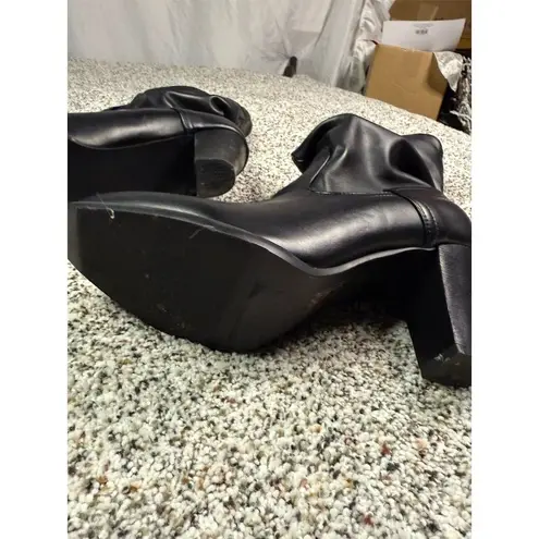 Klarmar Women's Black Slouch Mid