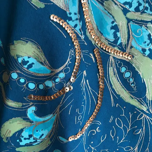 Christopher & Banks peacock top