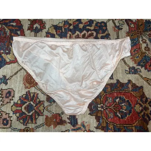 Vintage Feminine Gilead Lace Robe & Slip Set Pink Satin Trim Size Large NWOT