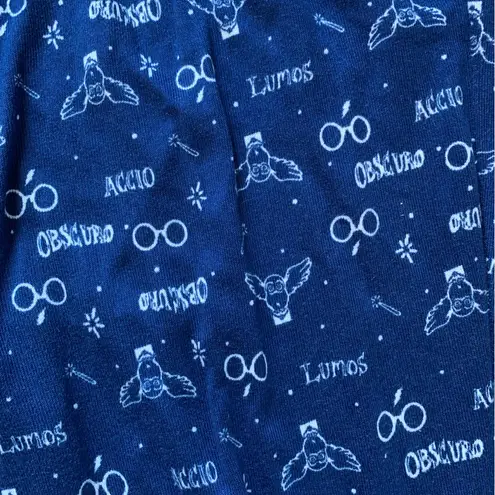 Harry Potter Wizarding World of  Dark Blue Pajama Pants L