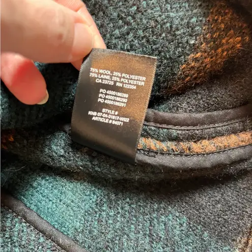 Aritzia  Wilfred Free Ganna Plaid Cropped wool blend Jacket XL