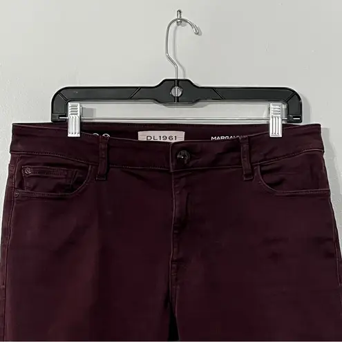 DL1961 Margaux Instasculpt Skinny Ankle Jeans Frayed Hem