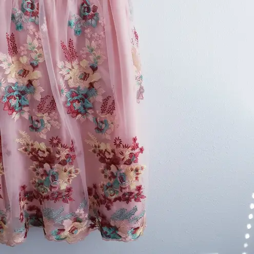 Gianni Bini  Off The Shoulder Floral Midi Dress